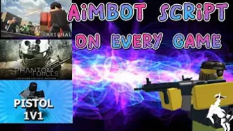 [OP] Aimbot In Every Game Script | Roblox Arceus X Script