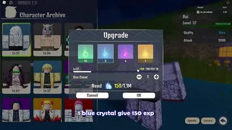 Demon Soul NEW UPDATE Leveling System, Upscale Crystal...Demon Soul Roblox