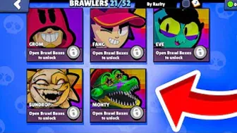 RARE ACCOUNT WITH MONTY & SUNDROP IN BRAWL STARS!????????(concept)