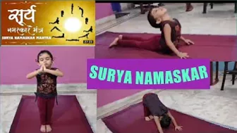 Surya Namaskar Yoga exercise by Pradnya l#pradnyacreation #suryanamaskar