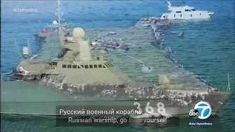 Russian warship that attacked Snake Island has been destroyed | ABC7