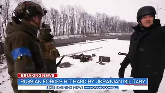 Russian forces hit hard by Ukrainian military