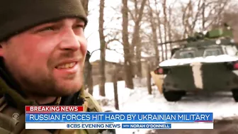 Russian forces hit hard by Ukrainian military