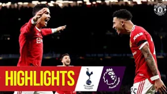 Ronaldo hat-trick seals vital win! | Manchester United 3-2 Tottenham | Highlights | Premier League