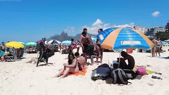 ???????? Summer in Rio de Janeiro - Brazil ☀️????️ Short Ipanema Beach Walk 4K