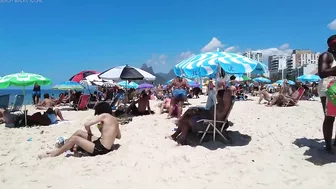 ???????? Summer in Rio de Janeiro - Brazil ☀️????️ Short Ipanema Beach Walk 4K