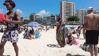 ???????? Summer in Rio de Janeiro - Brazil ☀️????️ Short Ipanema Beach Walk 4K