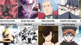 Naruto Characters with Similar Abilities from Other Anime I Anime Senpai Comparisons