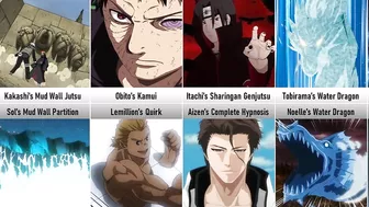 Naruto Characters with Similar Abilities from Other Anime I Anime Senpai Comparisons