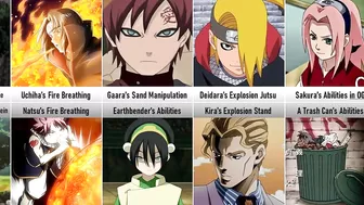 Naruto Characters with Similar Abilities from Other Anime I Anime Senpai Comparisons