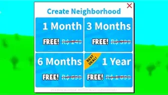 HOW TO GET A FREE BLOXBURG NEIGHBORHOOD?! woo refund (Roblox)