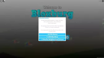 HOW TO GET A FREE BLOXBURG NEIGHBORHOOD?! woo refund (Roblox)