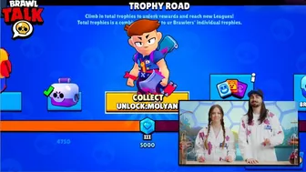 WOW!! NEW BRAWLER IN TROPHY ROAD!????- Brawl stars