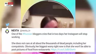 Russian influencers break down in tears after getting banned on Instagram