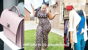 Curvy Model | FORTUNATE from MZANSI | Plus Size Model