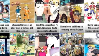 Real Life Naruto Themed Ads from All around the World I Anime Senpai Comparisons