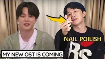 JIMIN Talks about Marriage, NEW DRAMA, Going Solo, Tattoos, Jhope Paints Nails for NEW Mixtape, BTS