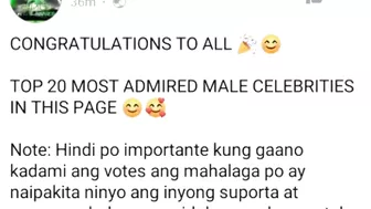 PANOORIN! ITO NA ANG TOP 20 MOST ADMIRED CELEBRITY|BUNSO MYGZ NAKA TOP 2!