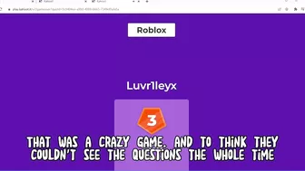 DON’T Play Roblox Kahoot…????????