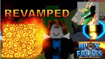 New Dragon Fruit Revamp Is OP! |BLOX FRUITS| ROBLOX