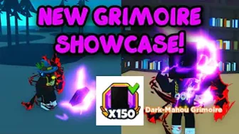 New INSANE MYTHICAL GRIMOIRE Showcase! | Anime Punching Simulator Roblox!