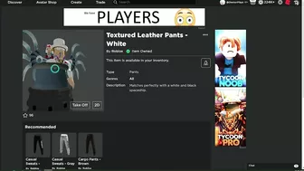 MORE *FREE* LAYERED CLOTHING TODAY IN ROBLOX - Sweat Pants, Leather Pants, Baseball Shirt