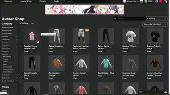 MORE *FREE* LAYERED CLOTHING TODAY IN ROBLOX - Sweat Pants, Leather Pants, Baseball Shirt