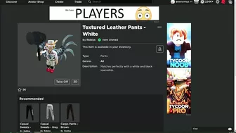 MORE *FREE* LAYERED CLOTHING TODAY IN ROBLOX - Sweat Pants, Leather Pants, Baseball Shirt