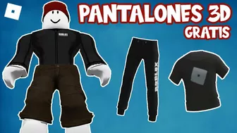 CONSIGUE PANTALONES y CAMISETAS 3D GRATIS en ROBLOX