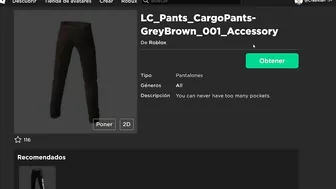 CONSIGUE PANTALONES y CAMISETAS 3D GRATIS en ROBLOX