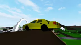 ROBLOX Brookhaven ????RP - TAXI BARN JUMP STUNT