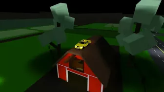 ROBLOX Brookhaven ????RP - TAXI BARN JUMP STUNT