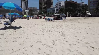 ???????? Summer in Rio de Janeiro - Brazil ☀️????️ Short Leblon Beach Walk 4K