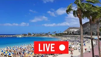 ???????? LIVE Amadores Beach Gran Canaria March 16, 2022 Weather Today Wetter Heute