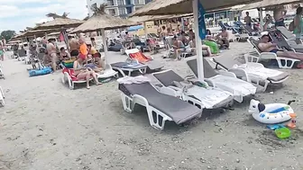 Part 4 Plaja Nudica Beach 4K video  Sun Summer Party Fun Mamaia Beach Bikini Beach.