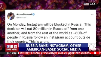 Russia bans Instagram, other American-based social media