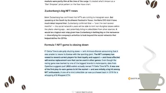 NFTs Coming to Instagram & Formula 1 NFT game is closing down [ Crypto Espresso 03.16.22 ]