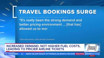 Air travel cost is rising but it's not because of gas prices | Rush Hour