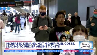 Air travel cost is rising but it's not because of gas prices | Rush Hour