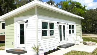 Super Affordable Juno Series Models Tiny House Cottage by Atlas Cottage Homes