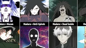 Madara Against Other Anime Characters