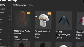 FREE ACCESSORIES! HOW TO GET EVEN MORE T-SHIRTS & PANTS! (ROBLOX 3D LAYERED CLOTHING)