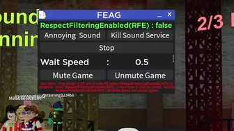 Roblox Fe Script Showcase Episode#202/Fe Audio Gui