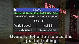 Roblox Fe Script Showcase Episode#202/Fe Audio Gui