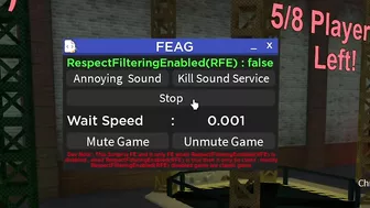 Roblox Fe Script Showcase Episode#202/Fe Audio Gui