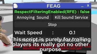 Roblox Fe Script Showcase Episode#202/Fe Audio Gui