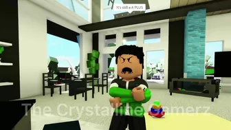 GETTING IN TROUBLE FOR HIS GRADE (ROBLOX Meme)