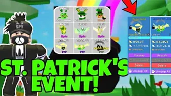 *NEW* ST PATRICK'S EVENT IN CLICKER SIMULATOR (ROBLOX)