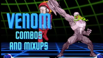 MvC2 - Venom Combos and Mixups Compilation