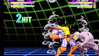 MvC2 - Venom Combos and Mixups Compilation